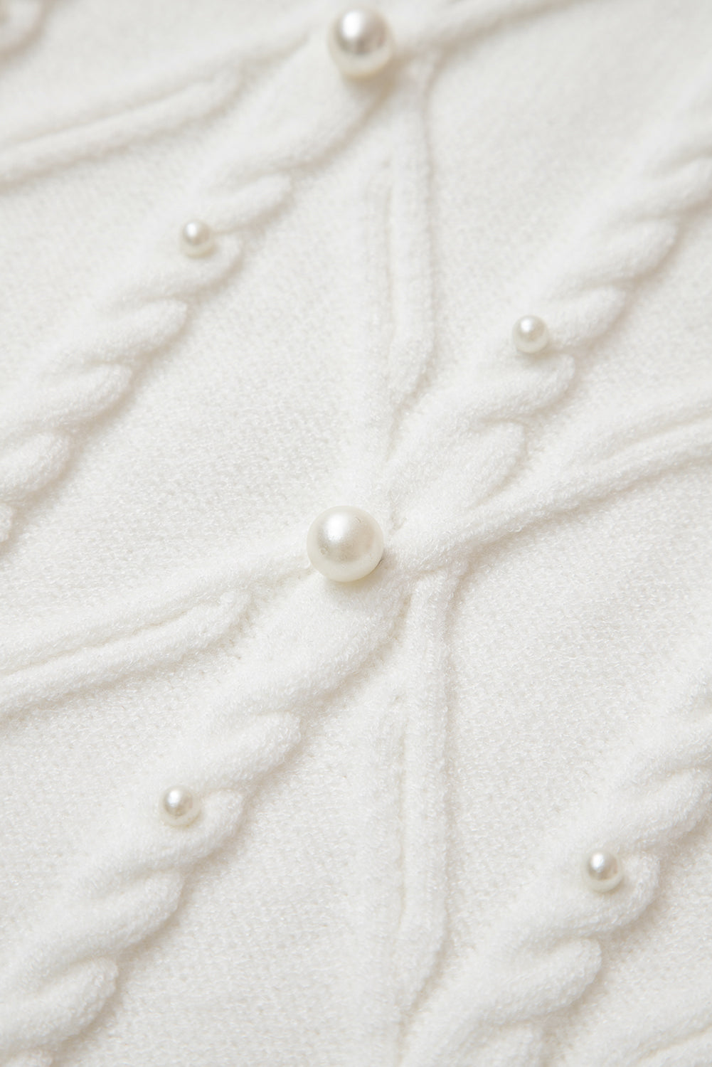 Pearled  Knit Sweater Vest