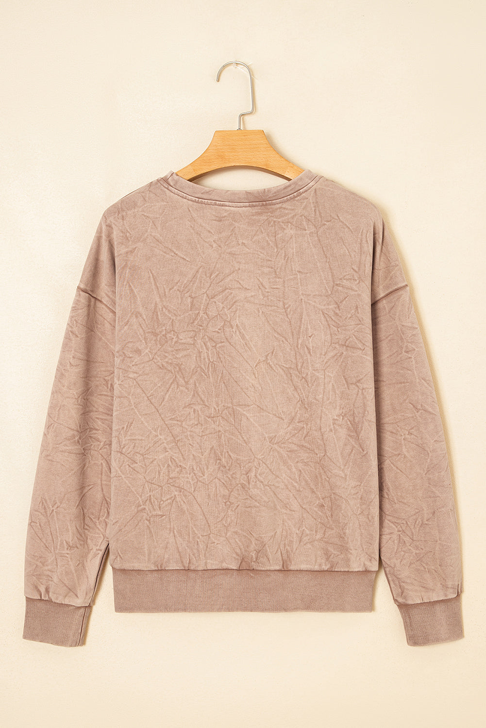 Saved by grace Mineral Wash Loose Sweatshirt