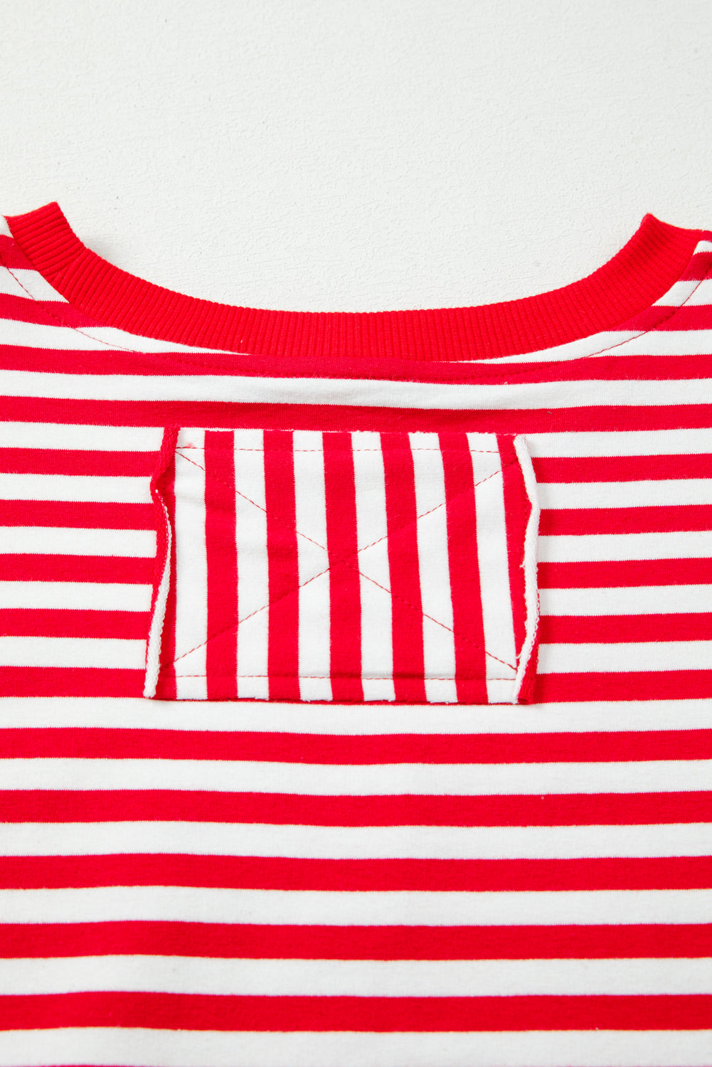 Exposed Seam Pullover Top