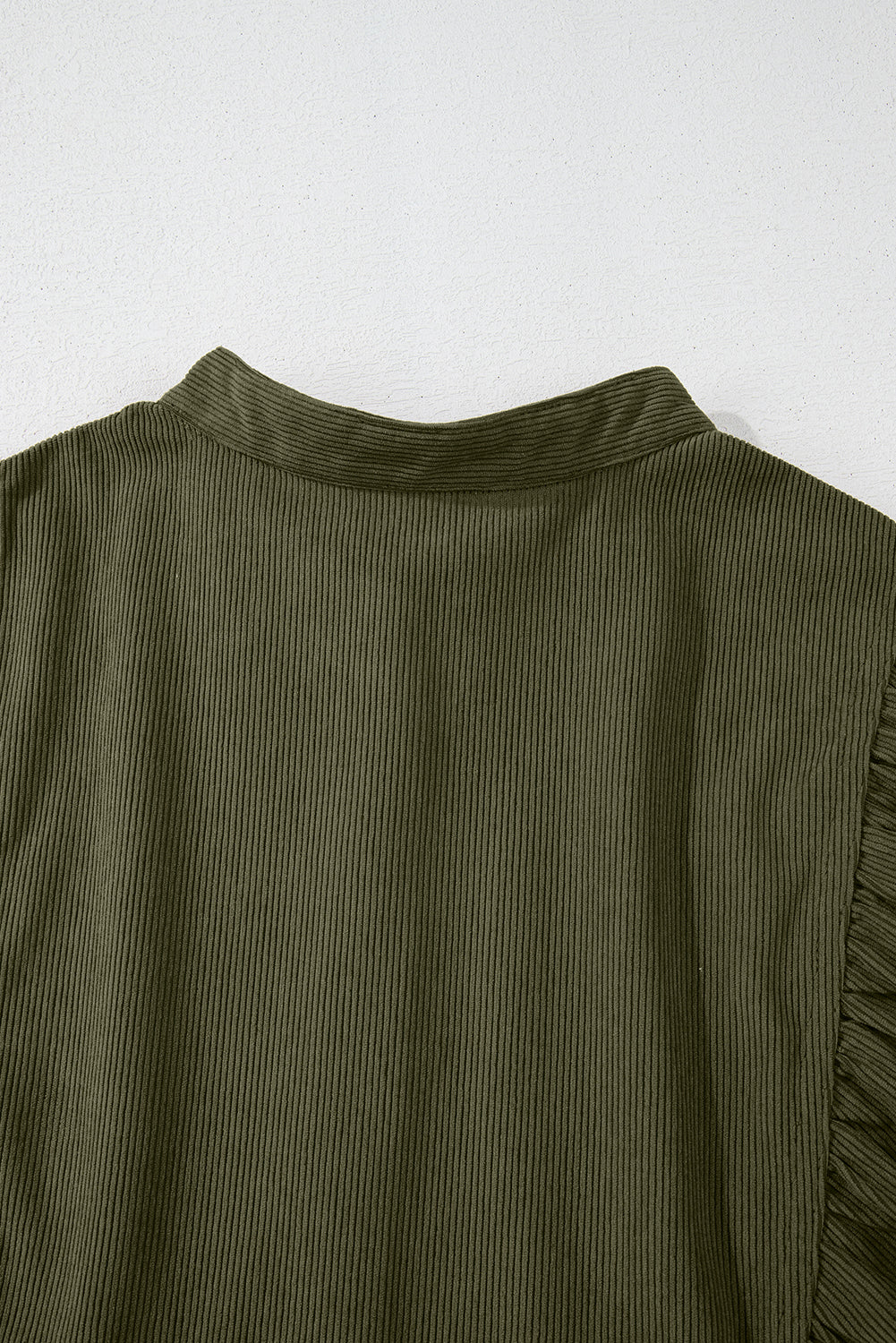 Corduroy Snap Buttons Dress