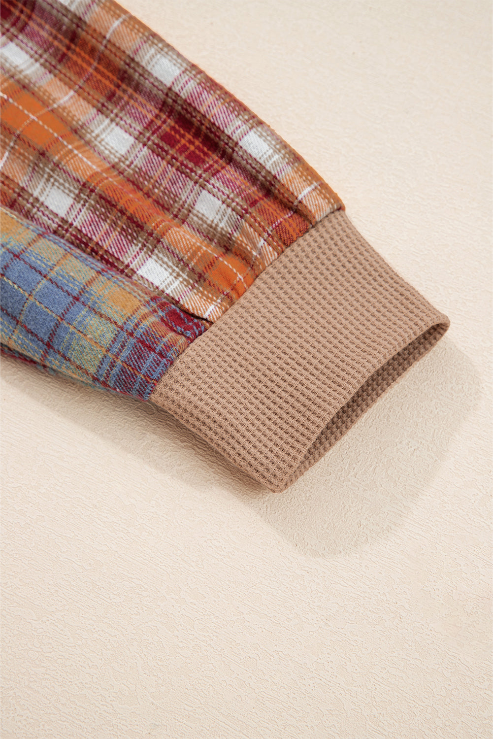 Waffle Henley Knit Top