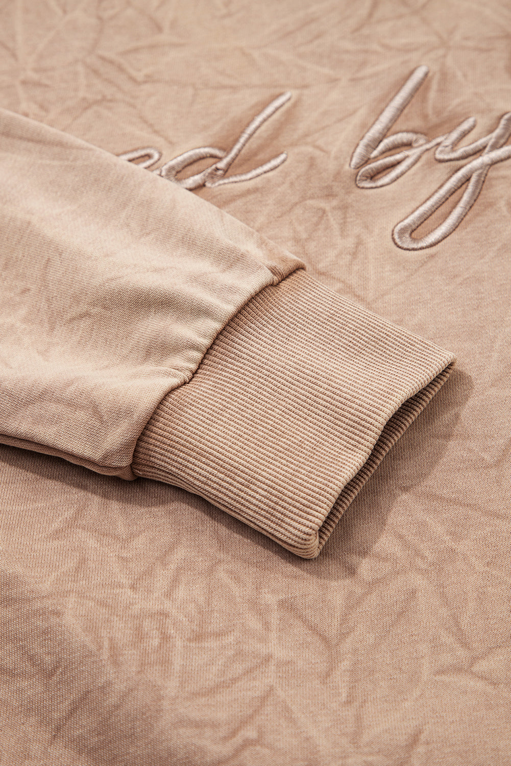 Saved by grace Mineral Wash Loose Sweatshirt