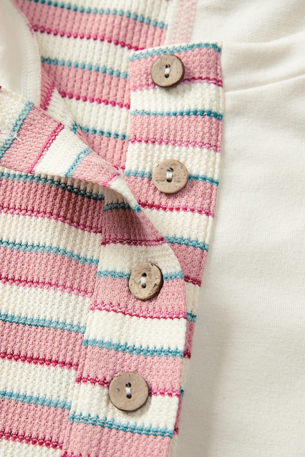 Stitched Patchwork Pullover