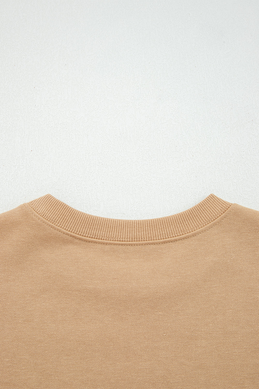 Striped Sleeve Oversized Sweatshirt