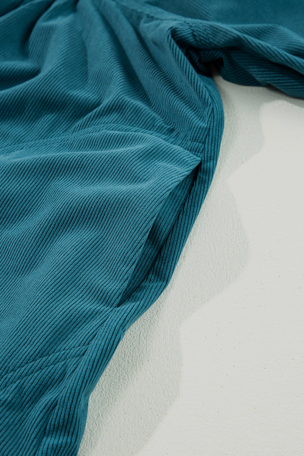 Corduroy Snap Buttons Dress