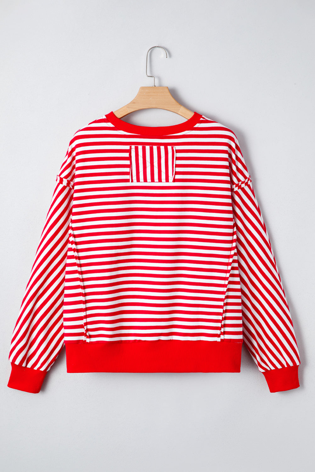 Exposed Seam Pullover Top