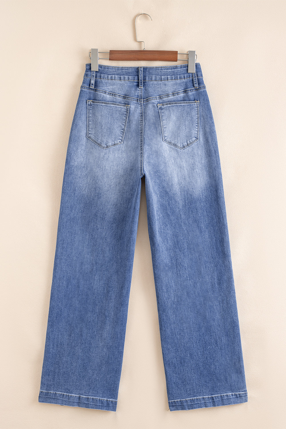 Tailored Center Seam High Rise Jeans