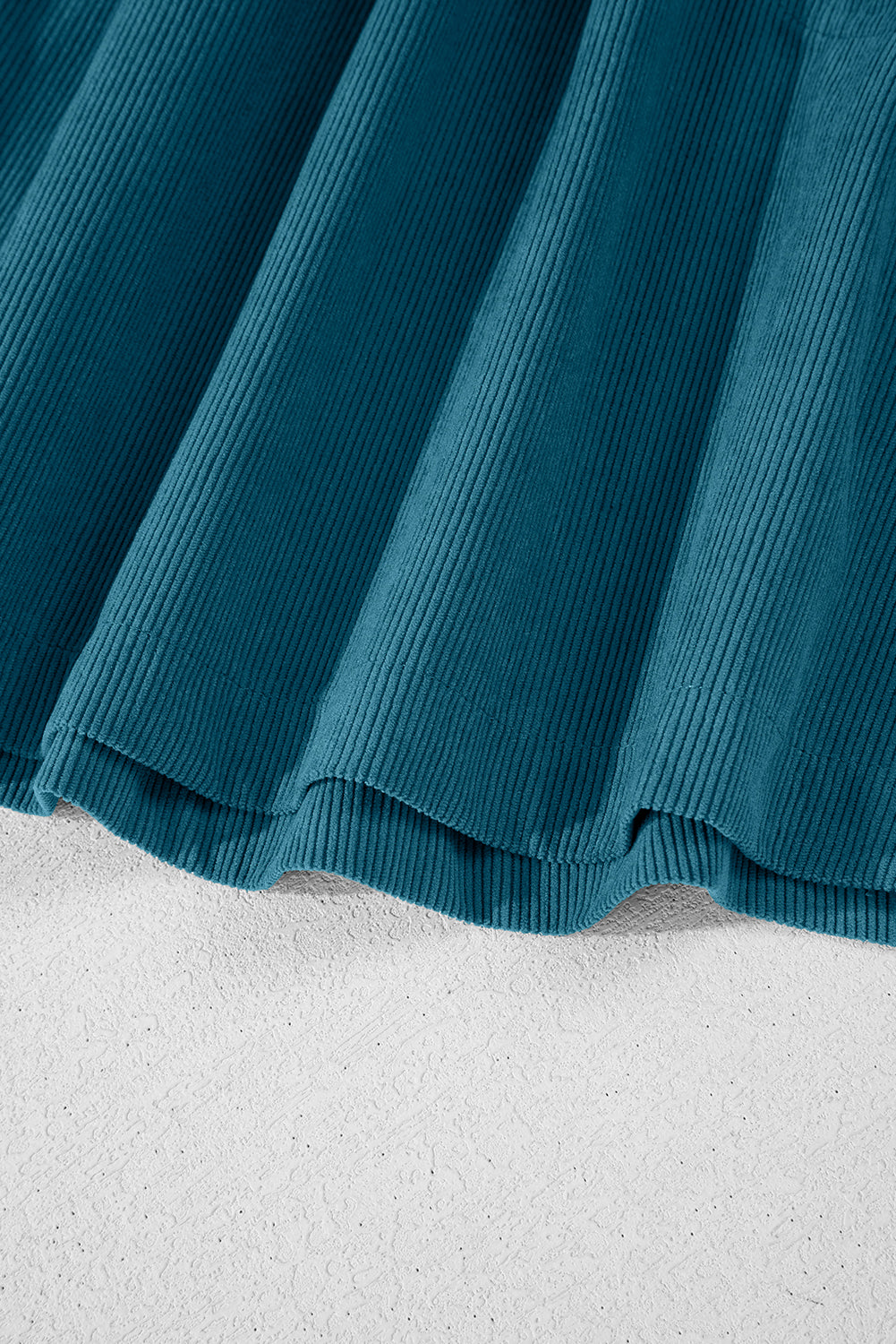 Corduroy Snap Buttons Dress