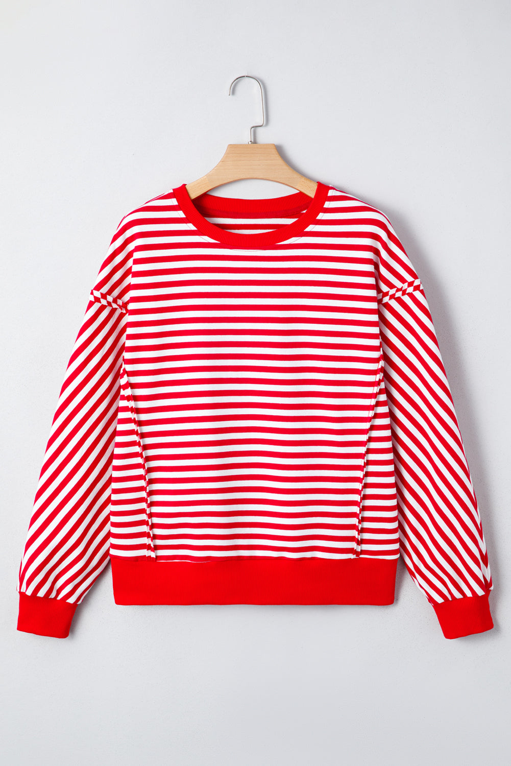 Exposed Seam Pullover Top