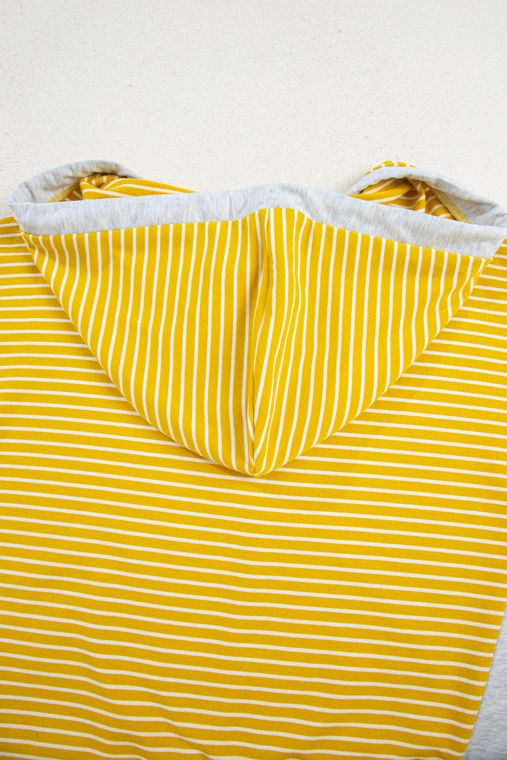 Color Block V Neck Loose Fit Top