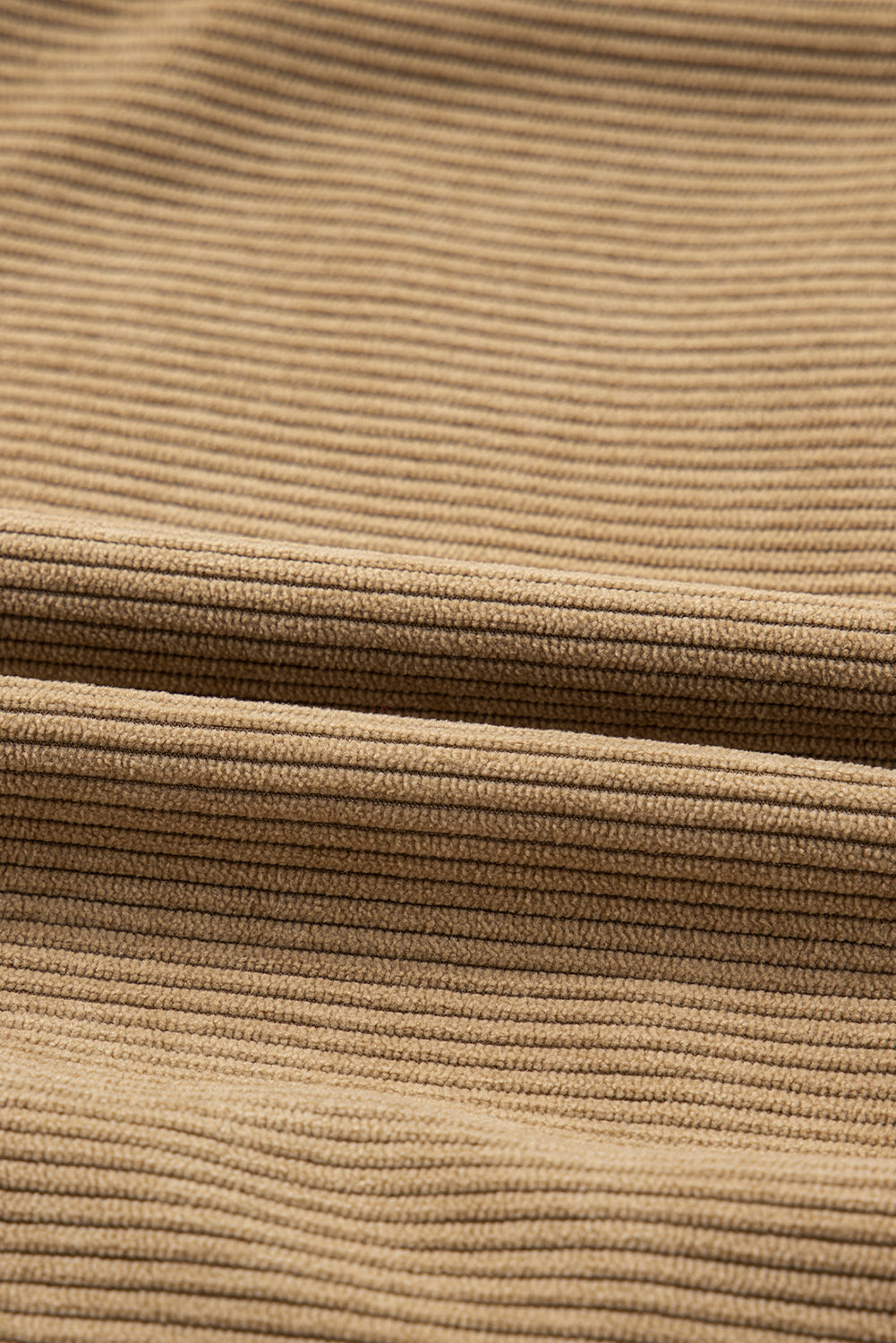 Camel Corduroy Mini Skirt