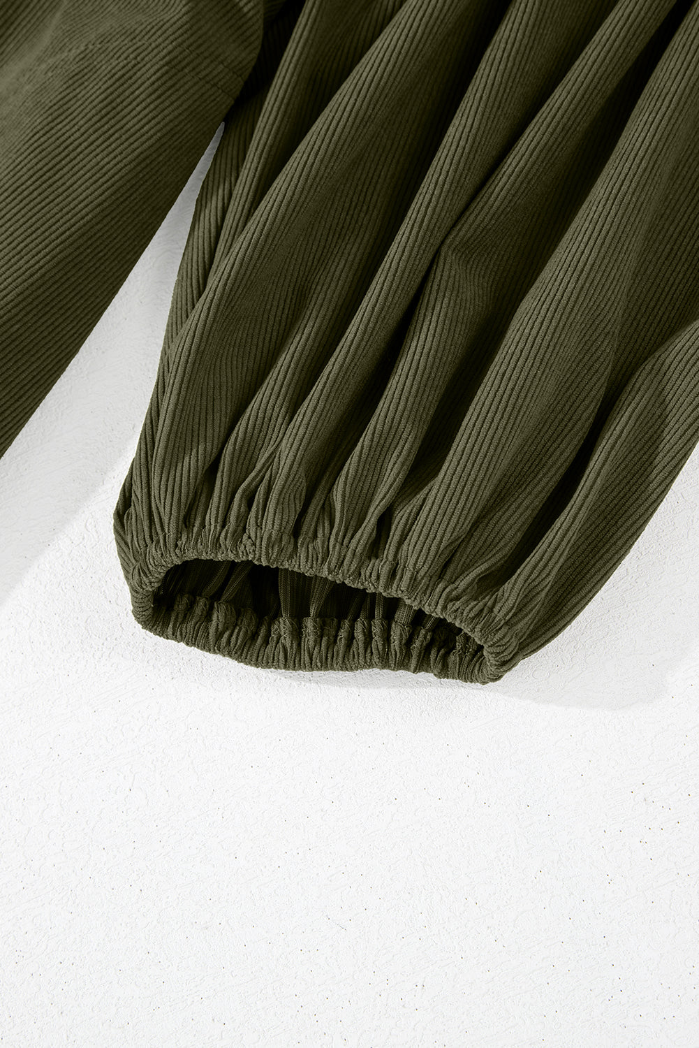 Corduroy Snap Buttons Dress
