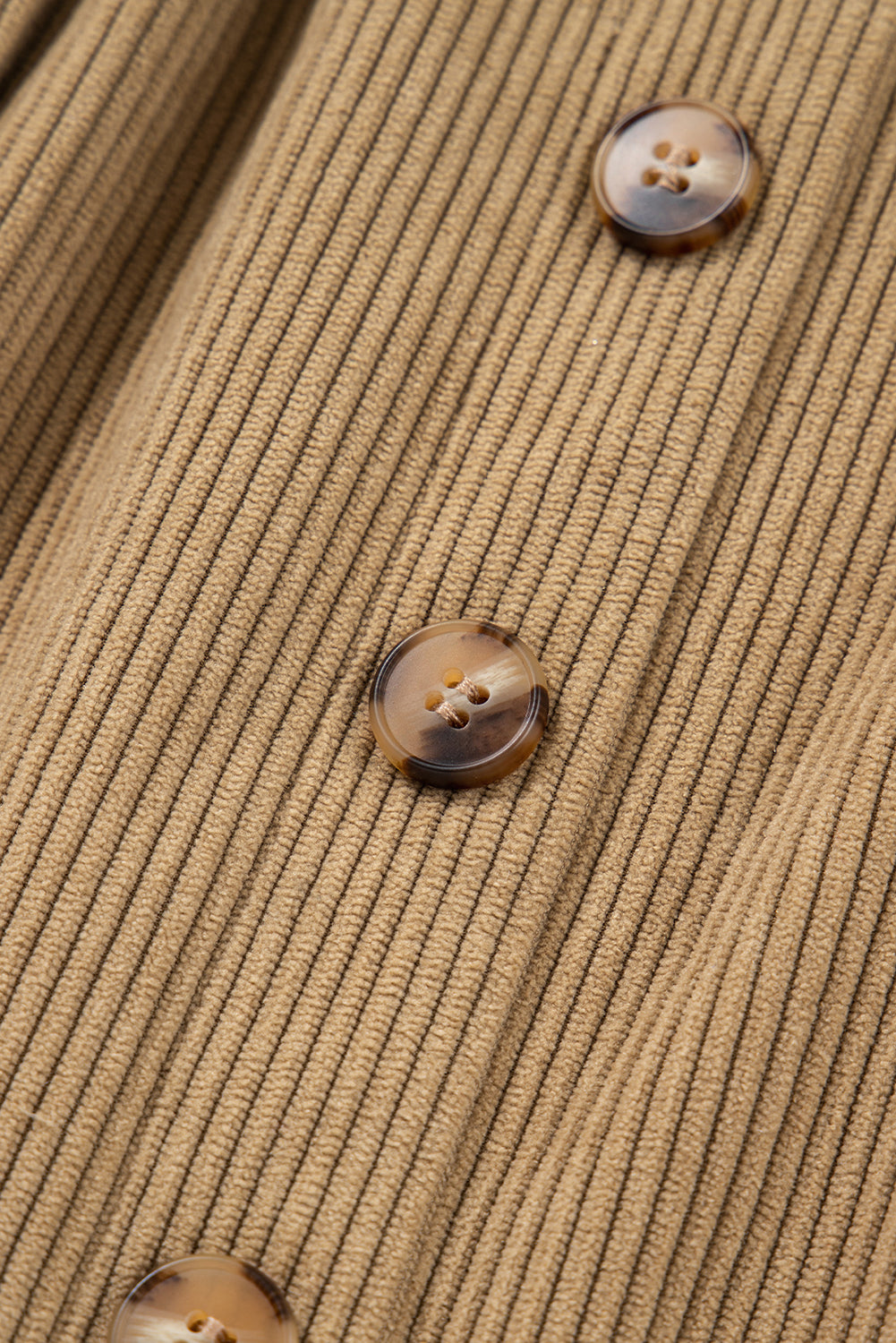 Camel Corduroy Mini Skirt
