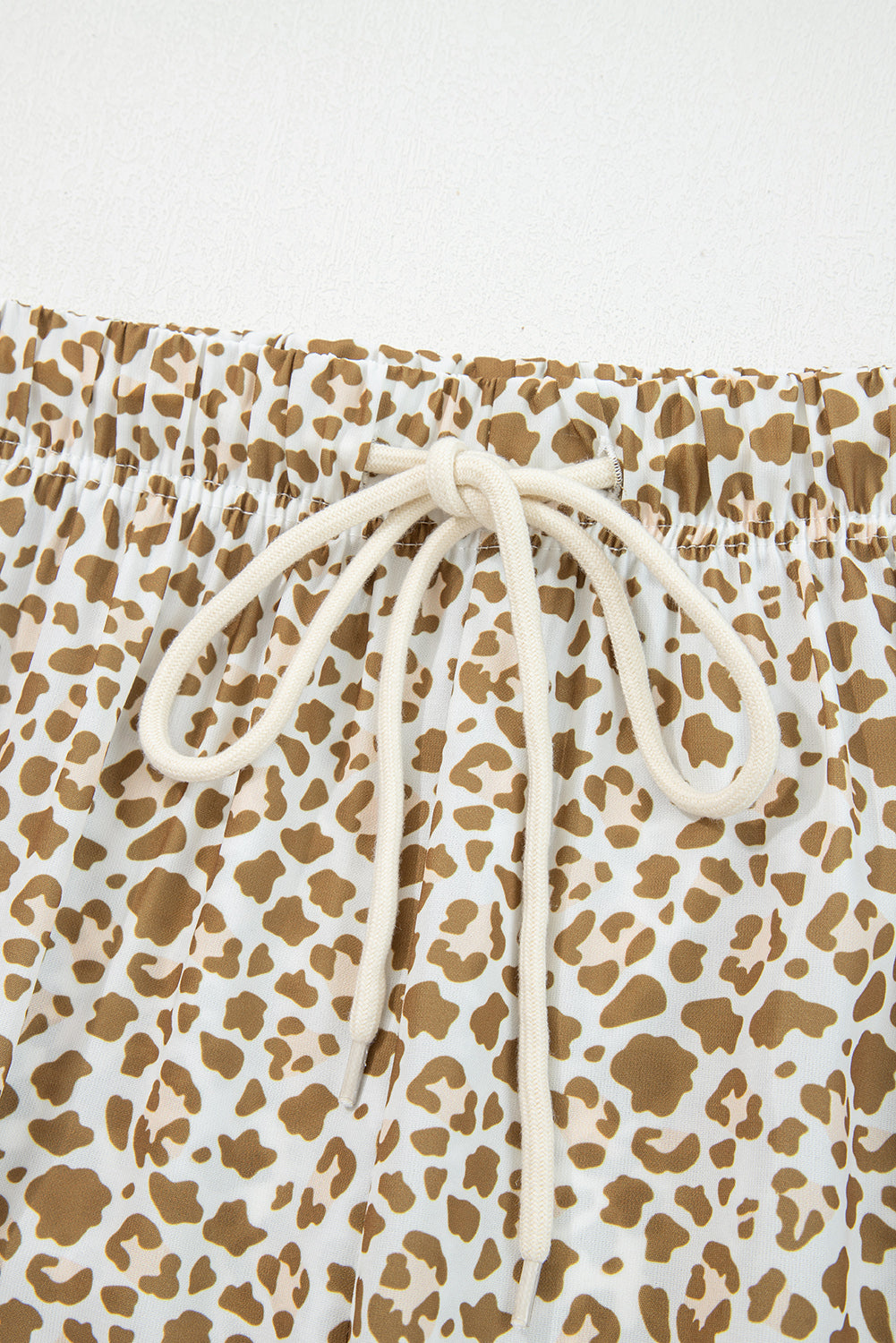 Leopard Drawstring Lounge Pants