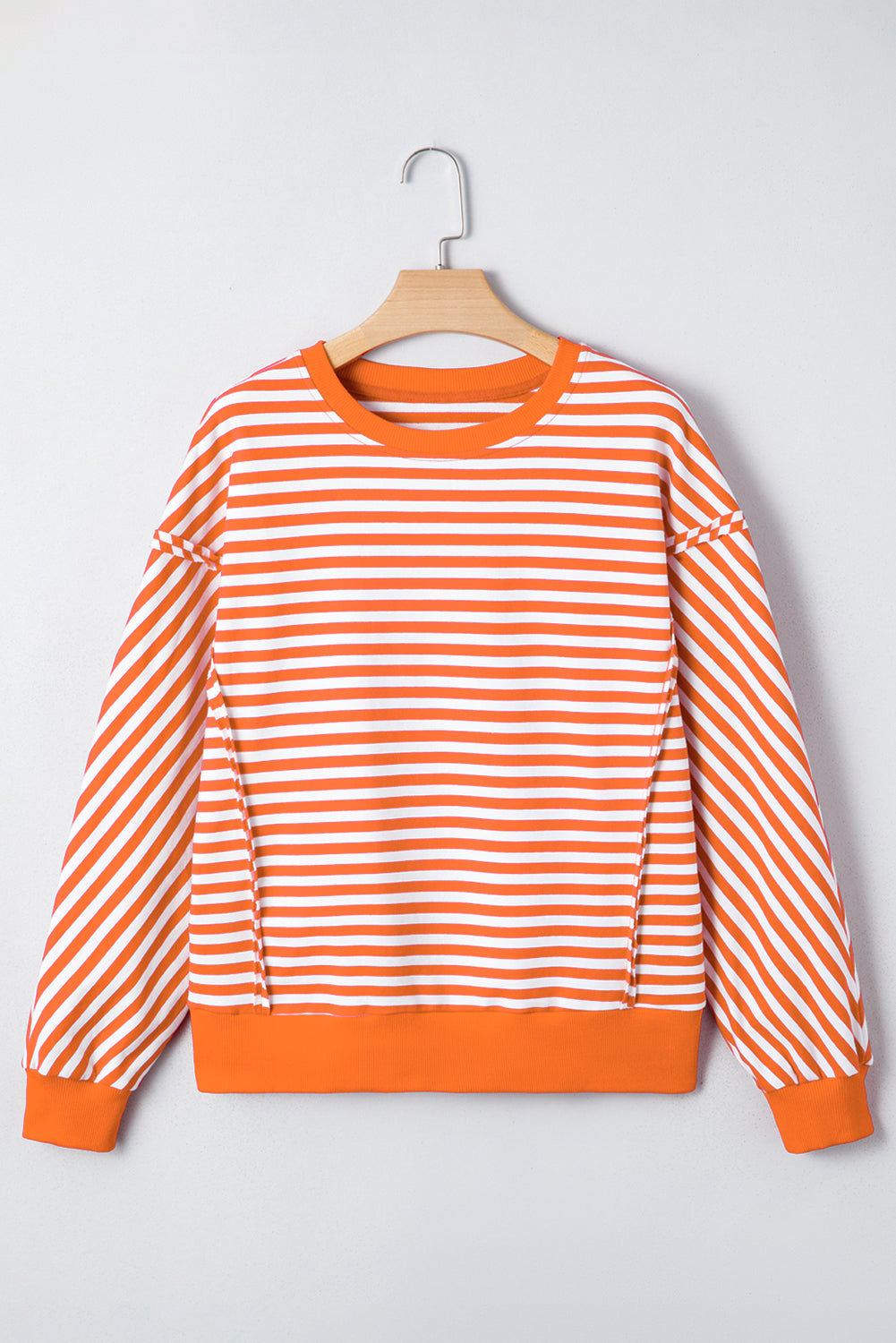 Exposed Seam Pullover Top