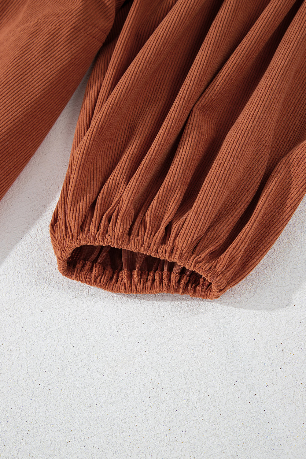 Corduroy Snap Buttons Dress