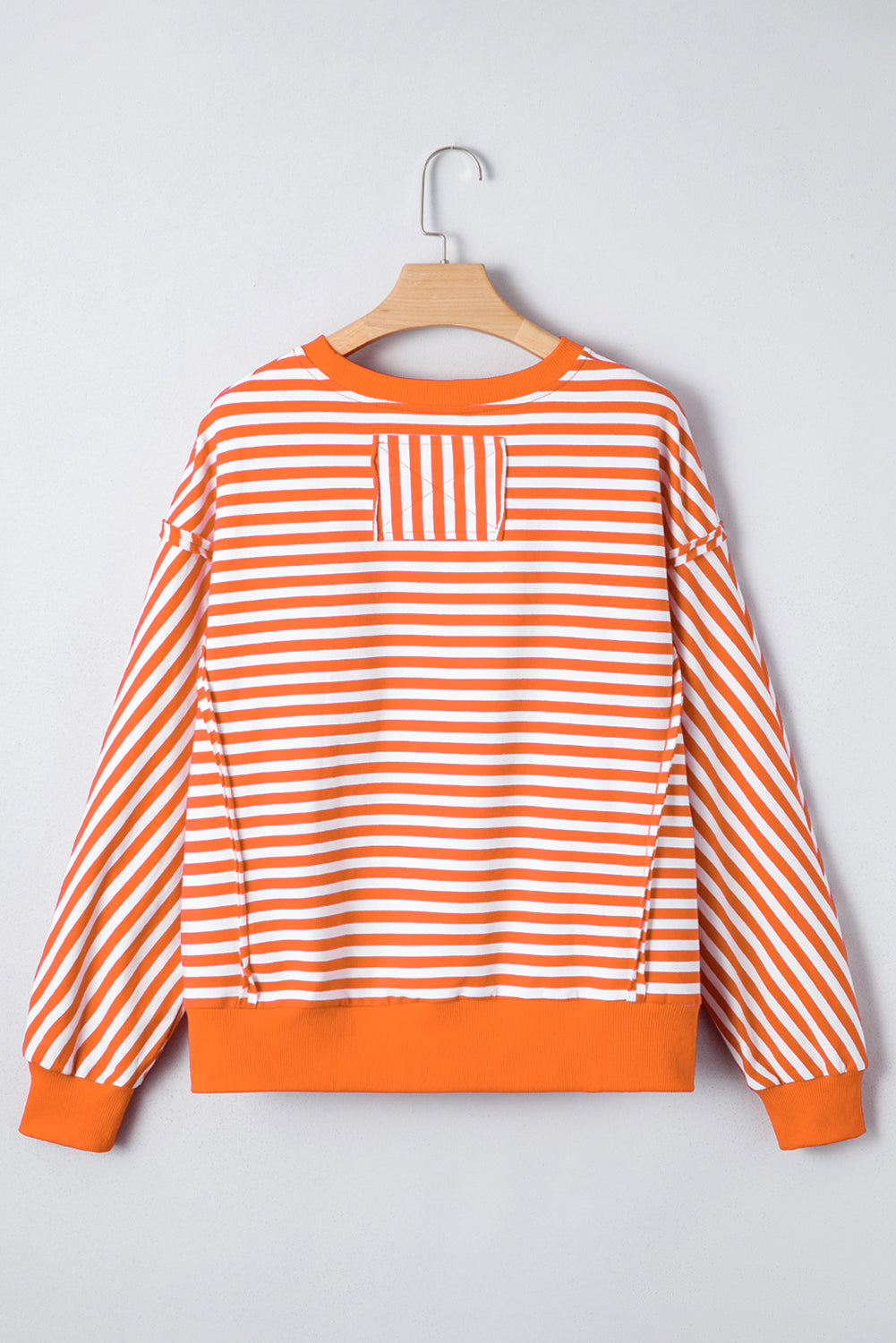 Exposed Seam Pullover Top
