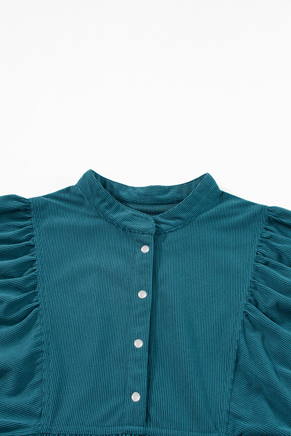 Corduroy Snap Buttons Dress