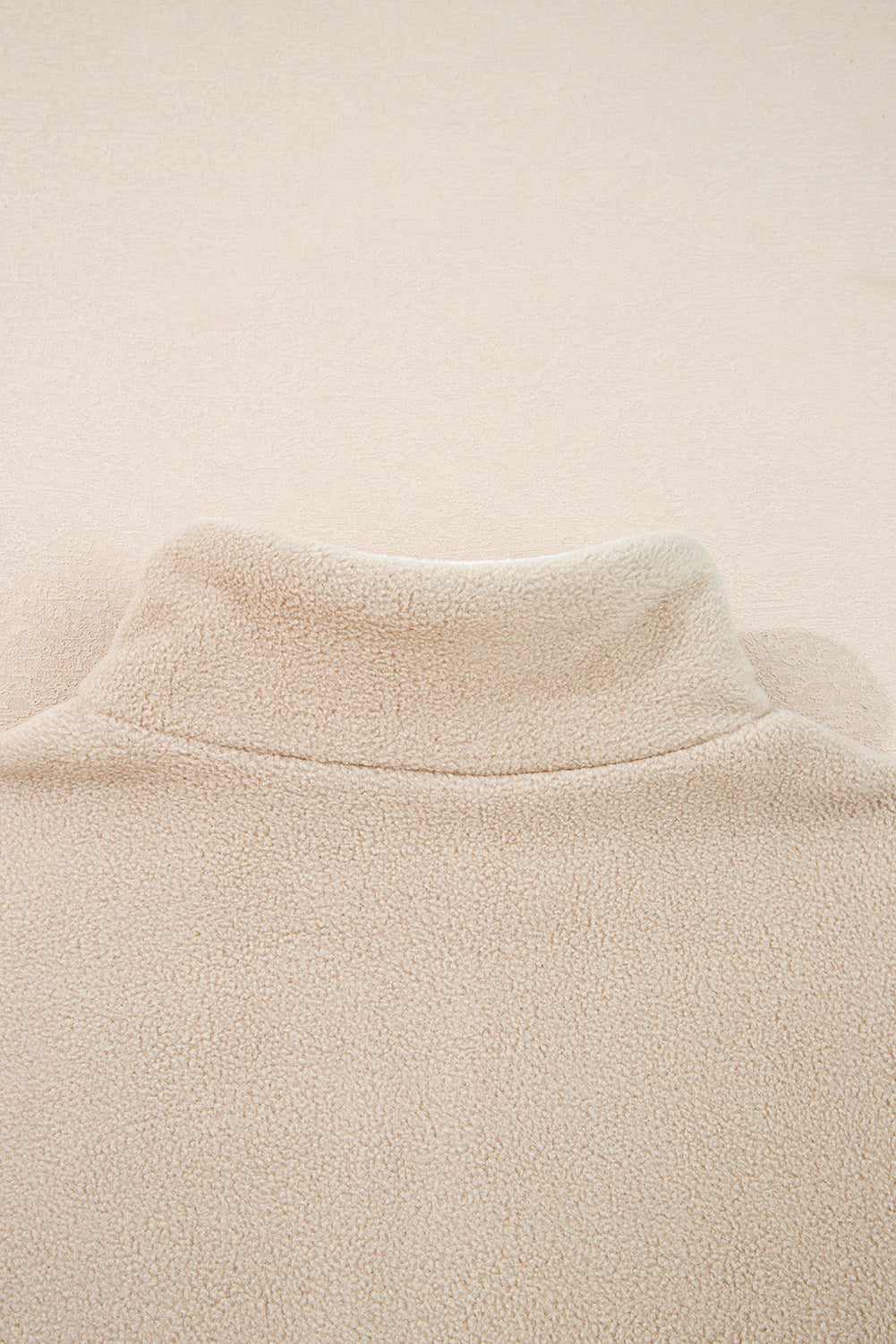 Fleece Patchwork Sweatshirt