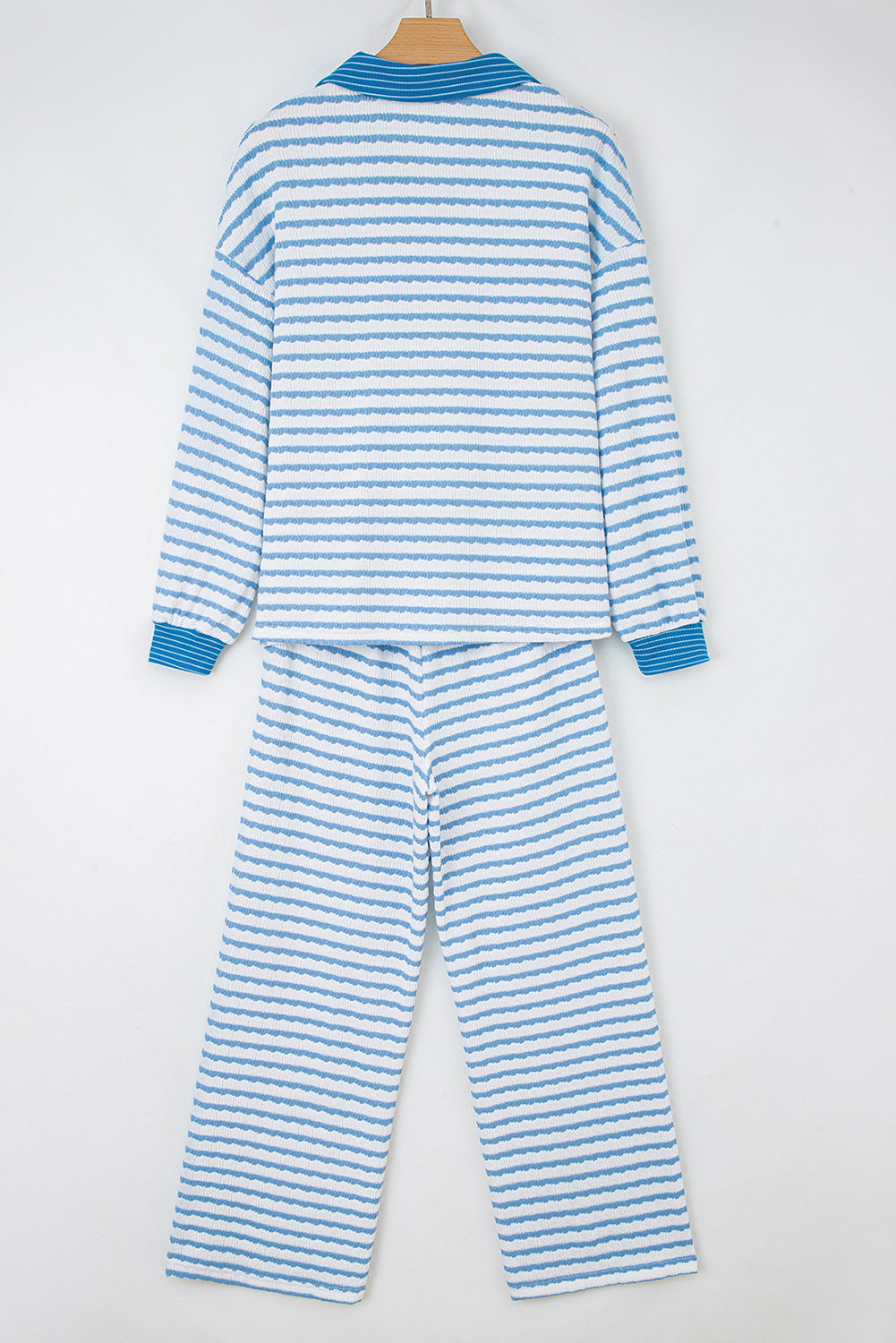 Stripe Collared 2 pc set