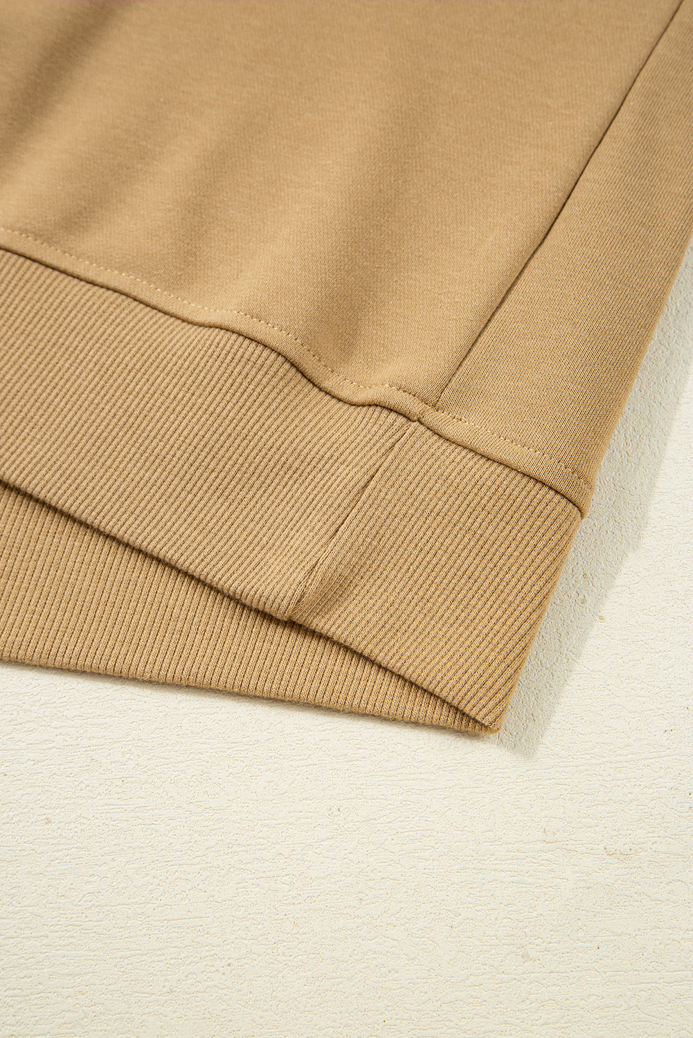 Floral Patchwork Ruffled Crew Neck Sweatshirt