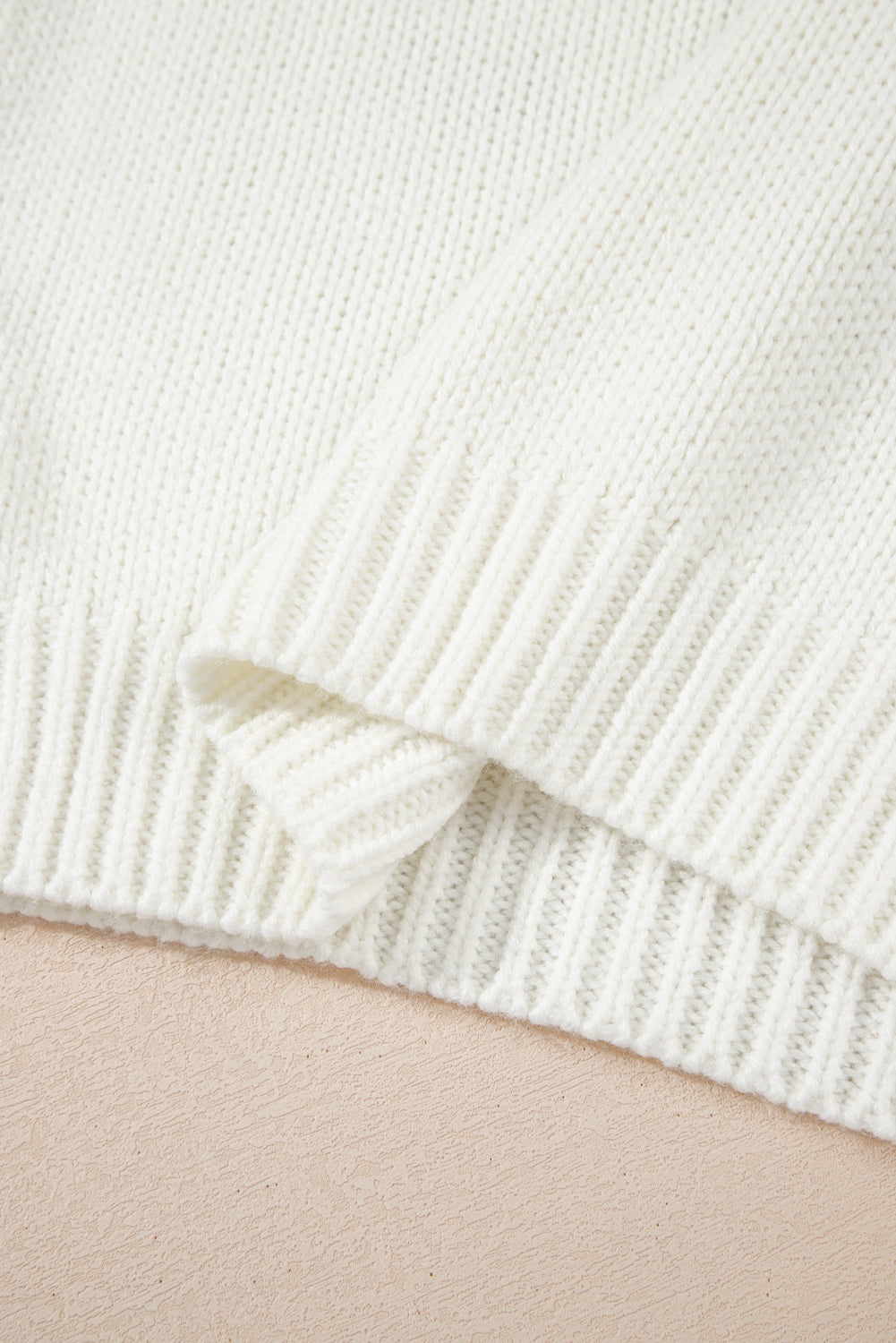 Embroidered Bow Boots Sweater