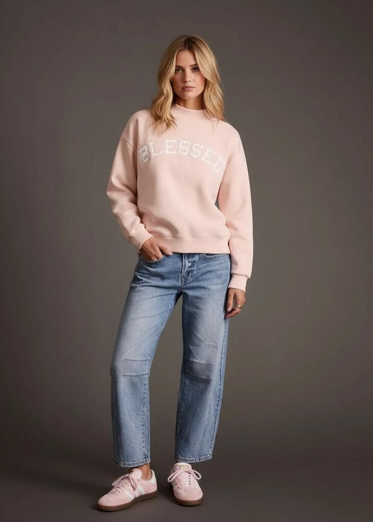 Oversize Blessed Sweatshirt