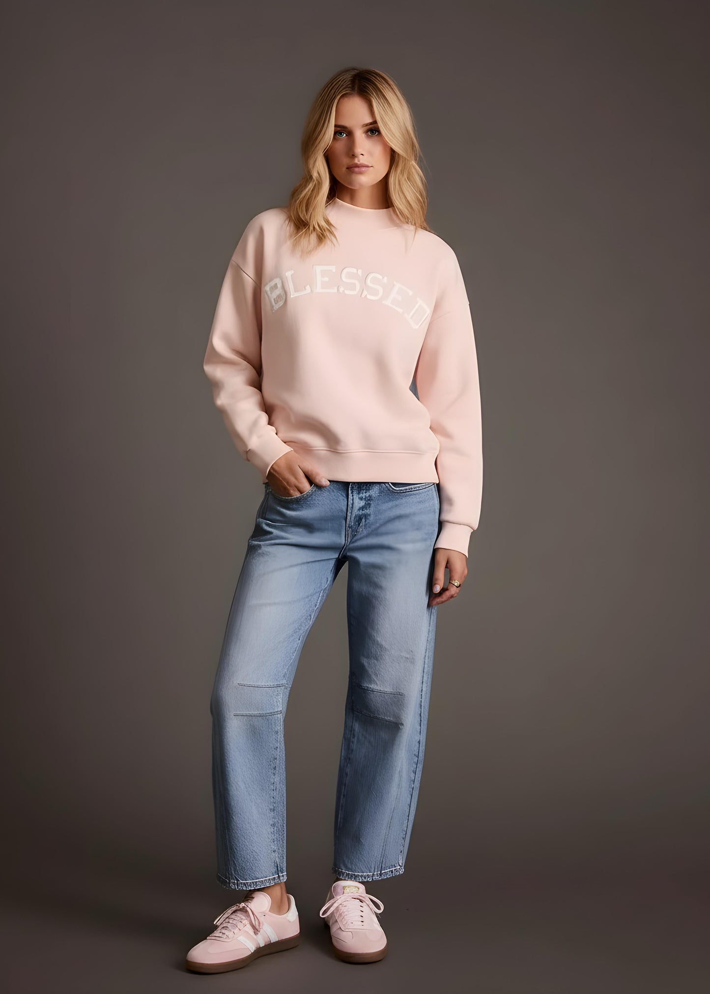 Oversize Blessed Sweatshirt