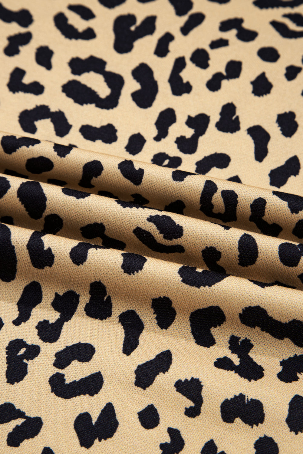 Patchwork Leopard Sweatshirt