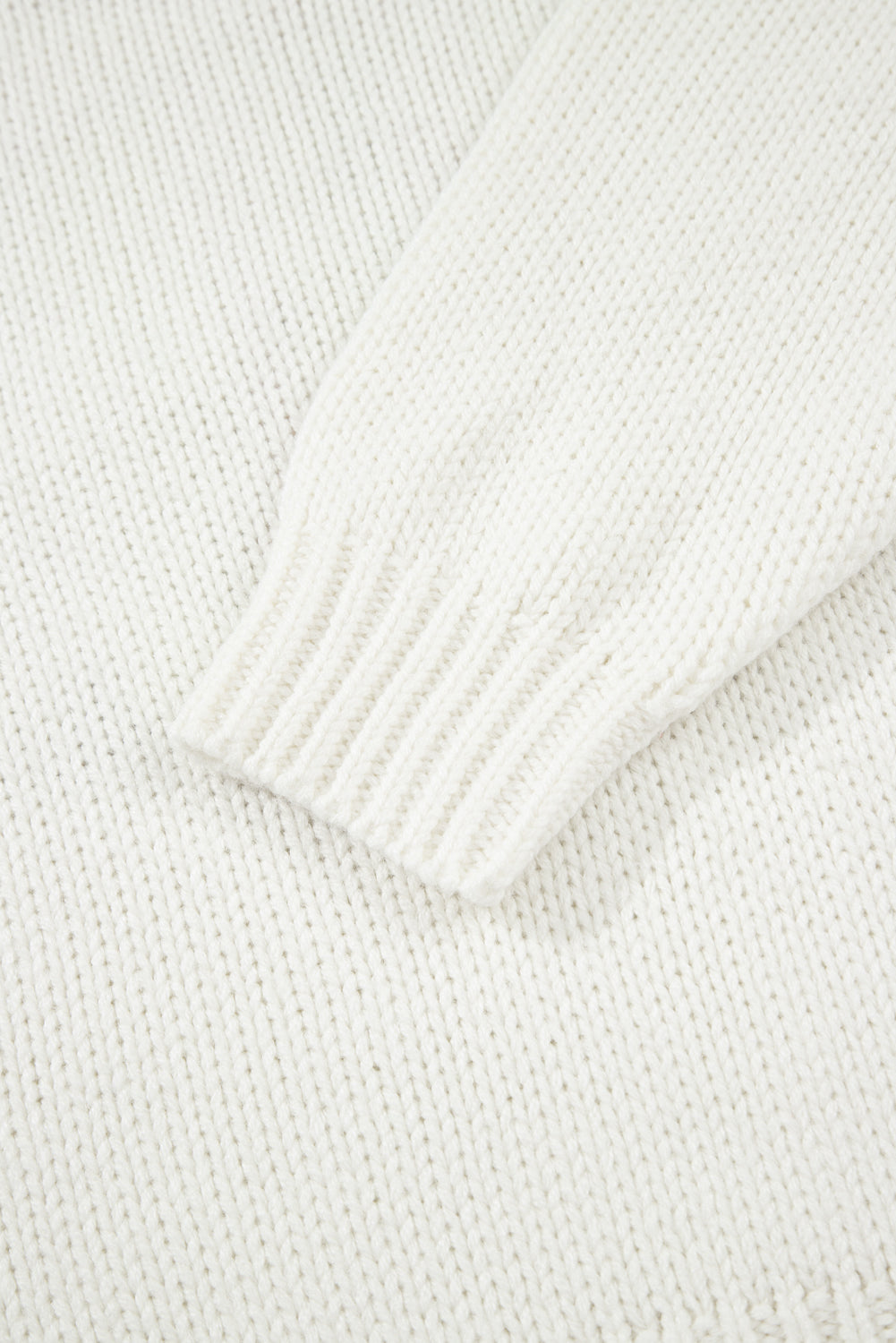 Embroidered Bow Boots Sweater